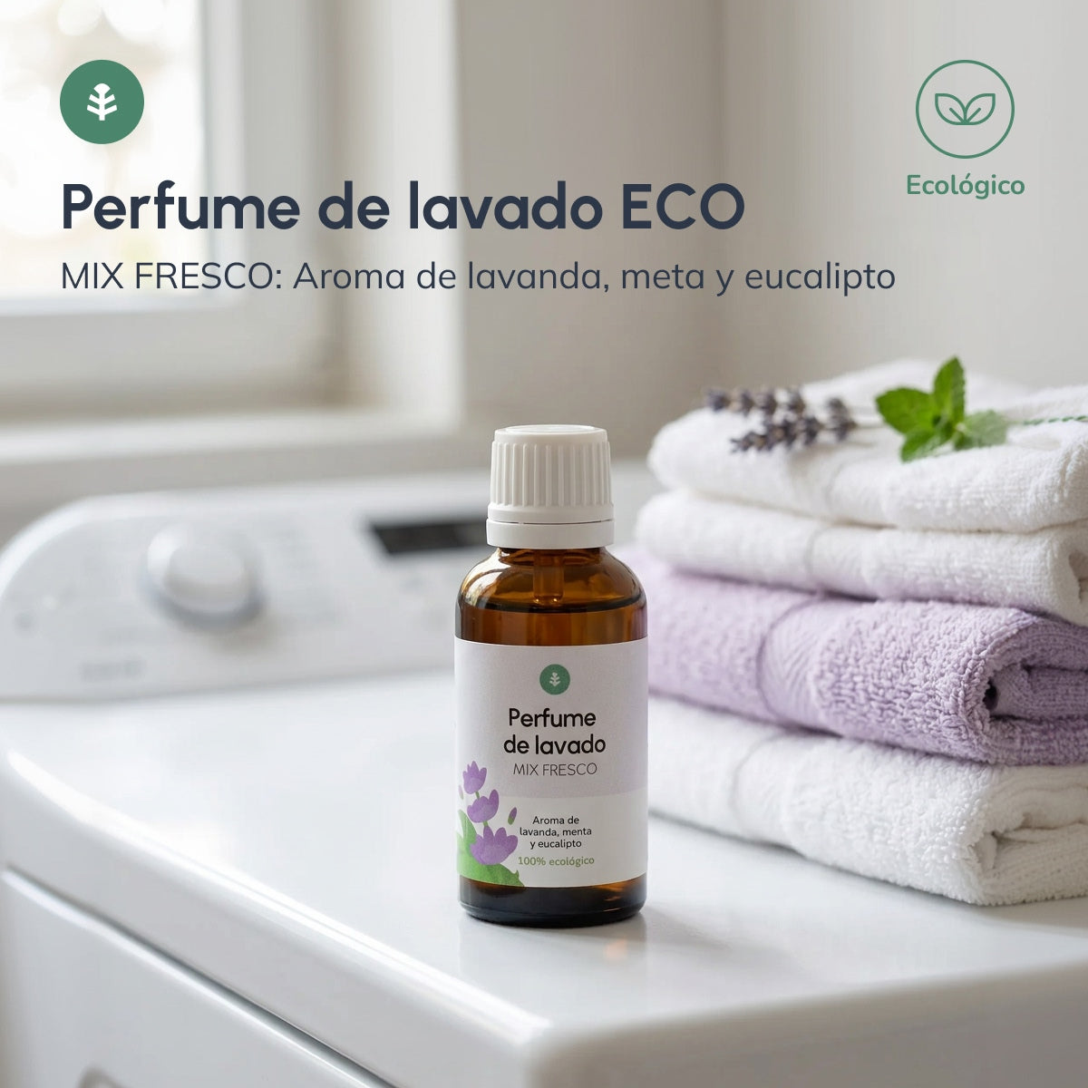 Perfume de Lavado Fresco Mix Planeta Huerto tapón dropper 30 ml