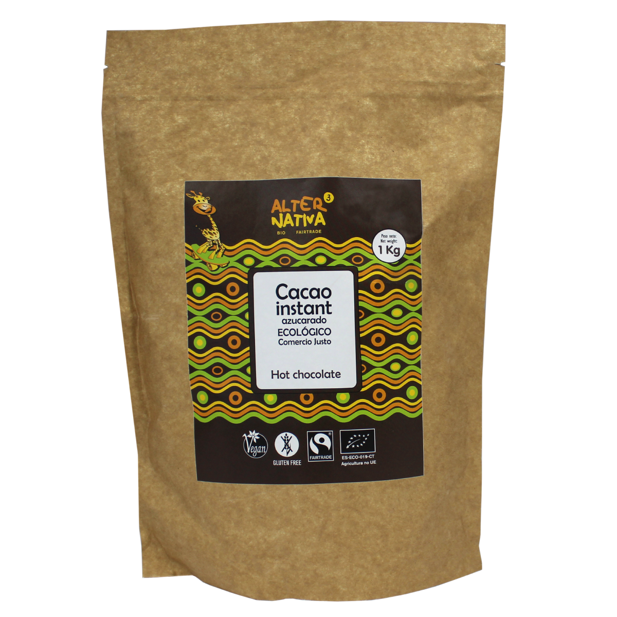 Cacao Bio Instantáneo Alternativa 1 kg