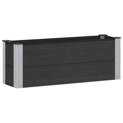 Arriate Elevado Negro 100 X 30 X 36 Cm_0