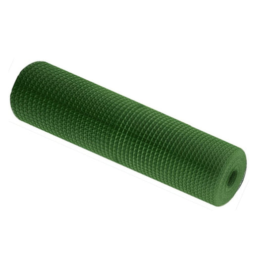 Malla Plastica| 1x30m| Verde| Composición 100% Pvc| Valla De Pvc| Malla Para Cerco| Reticula 20x20mm_0