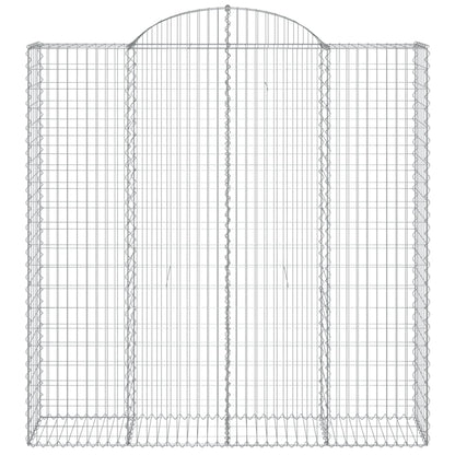 Cestas De Gaviones 11 Uds Forma De Arco Hierro 200x50x200/220cm_3