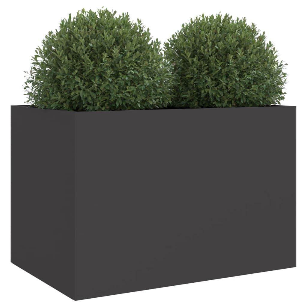 Jardinera Acero Negro 62x40x39 Cm_3