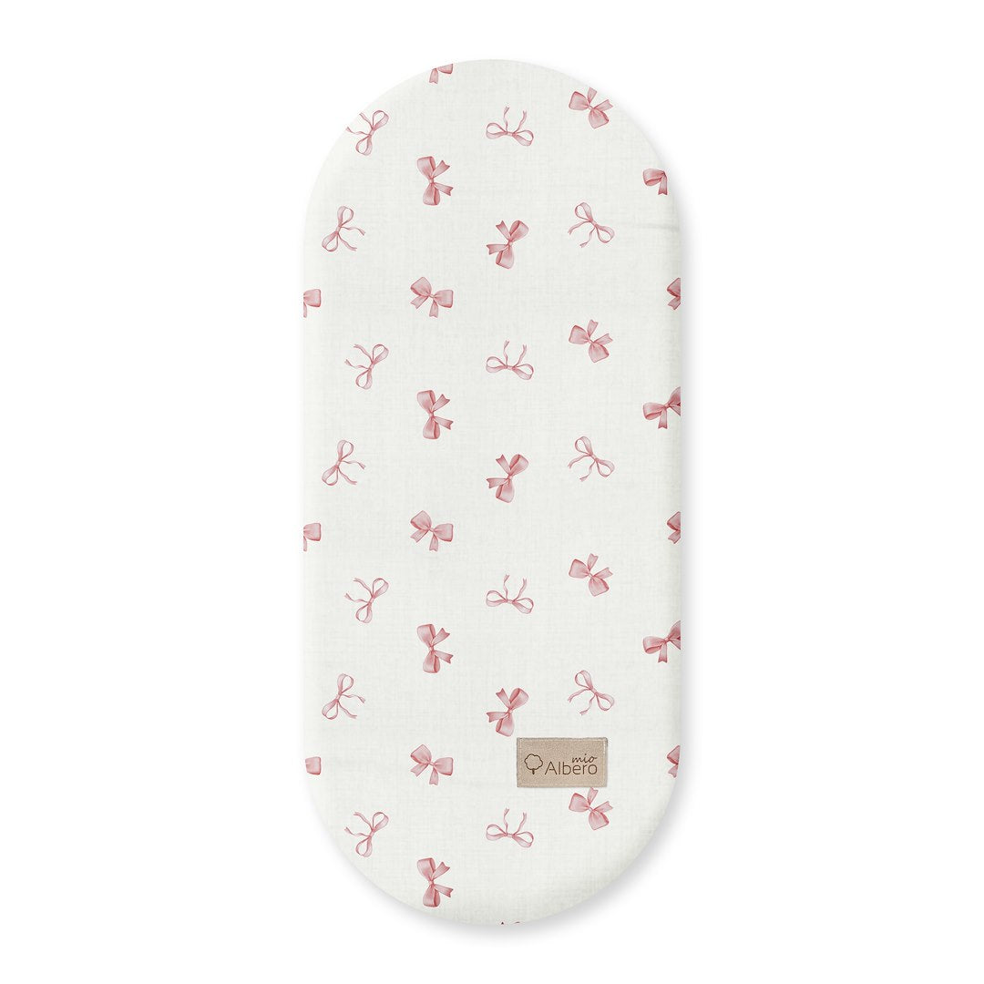 Cotton Color Pack 2 Bajeras Capazo Muselina Powder Bows_5