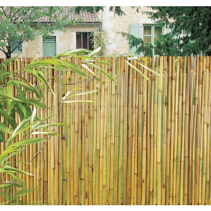 Cañizo Bambu natural Barnizado Bambooflex Nortene 1x3 m (Reacondicionado)