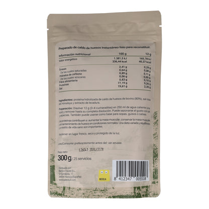 Proteína de caldo de huesos en polvo Paleobull 300 g