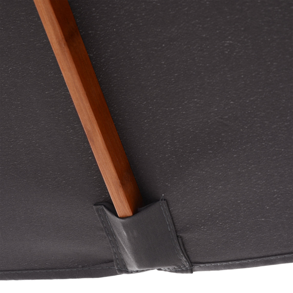 Outsunny Sombrilla Terraza Exterior 200x150 Cm Con Ángulo Ajustable Gris Oscuro_4