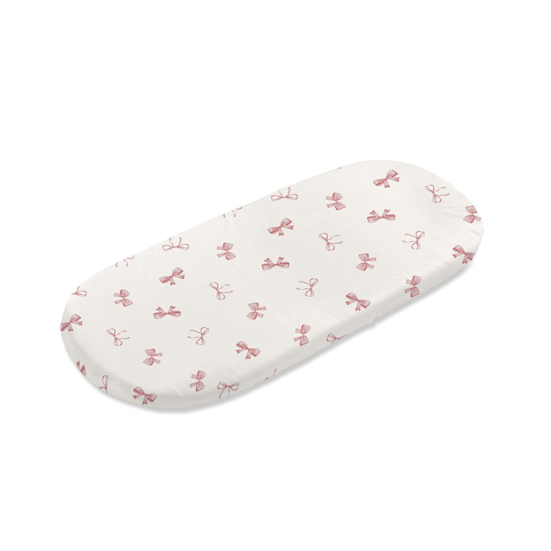 Cotton Color Pack 2 Bajeras Capazo Muselina Powder Bows_4