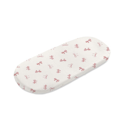 Cotton Color Pack 2 Bajeras Capazo Muselina Powder Bows_4