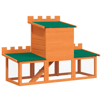 Casa Grande De Animales Jaula Conejera De Madera_5