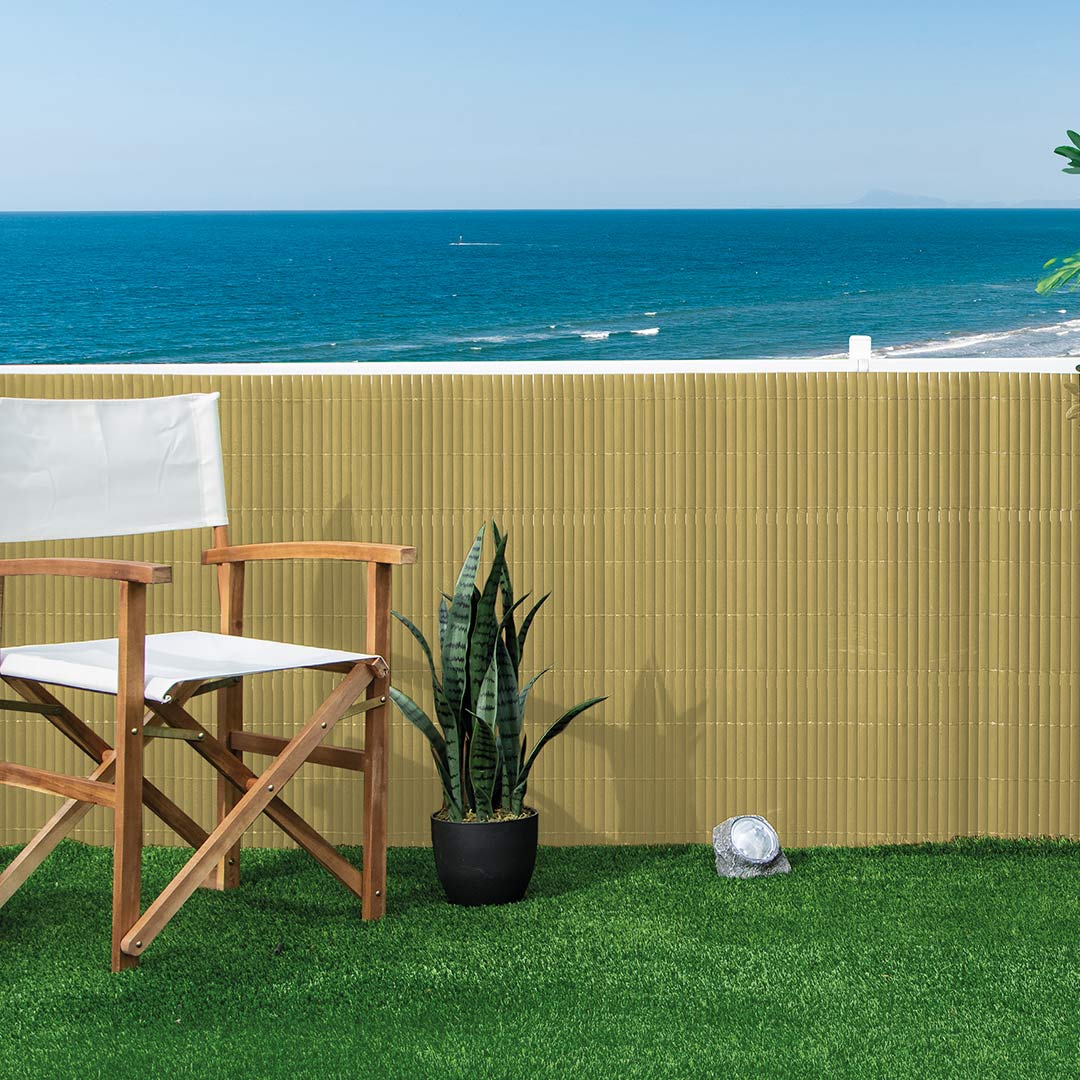 Cañizo Pvc Elegance Recycane Doble Cara 20 Mm Caña 1x3 M_1