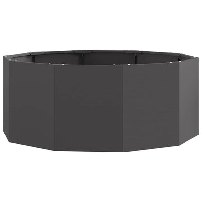Jardinera Negro 90 X 90 X 35 Cm Acero_0