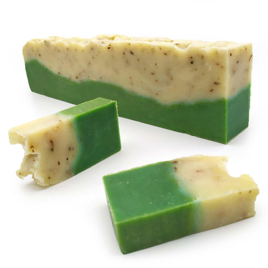 1 Barra Jabón Natural Aloe Vera Y Rosa Mosqueta 1.2kg Venta Por Mayor. Regenera Piel Seca Y Arrugada. Mejora Cicatrices_0