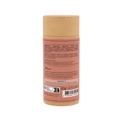 Desodorante sólido de geranio y menta piperita Comme Avant 60 g