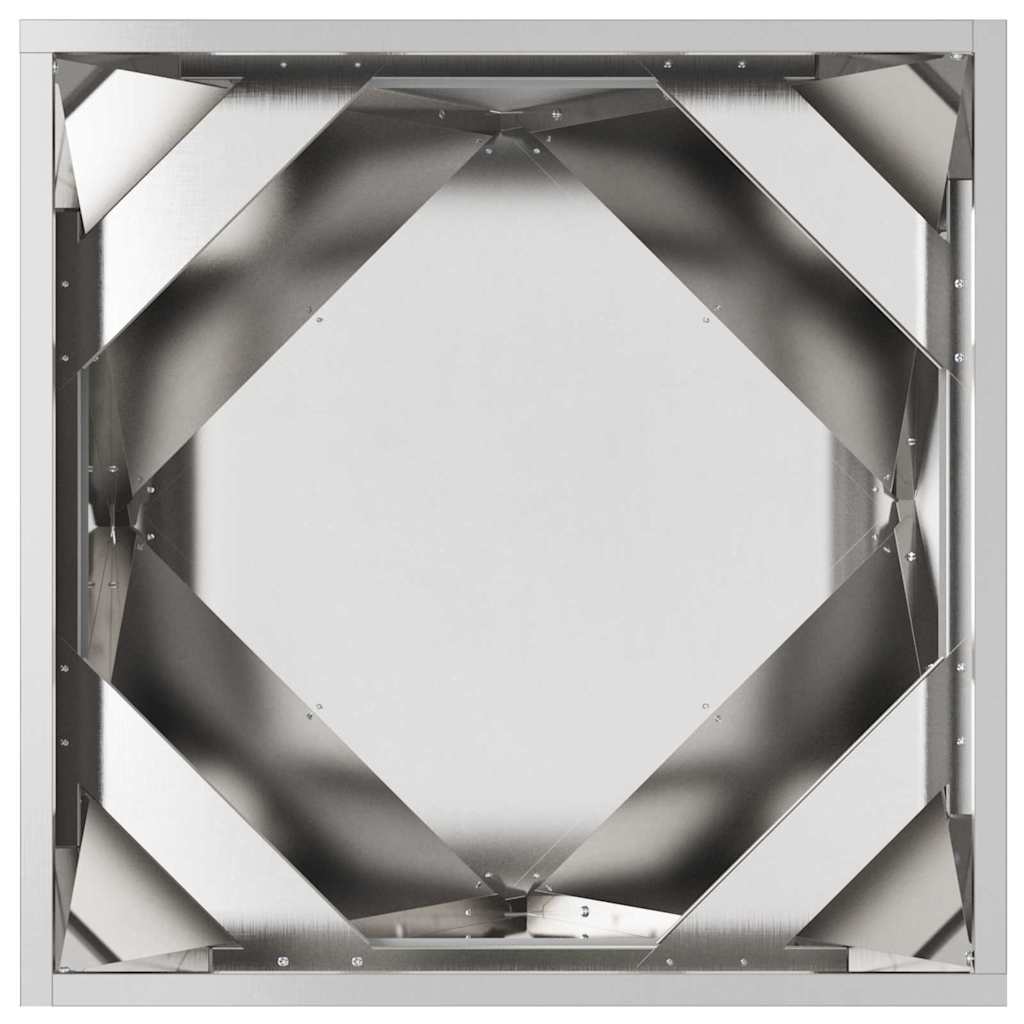 Jardinera Plateado 50 X 50 X 50 Cm Acero Inoxidable_5