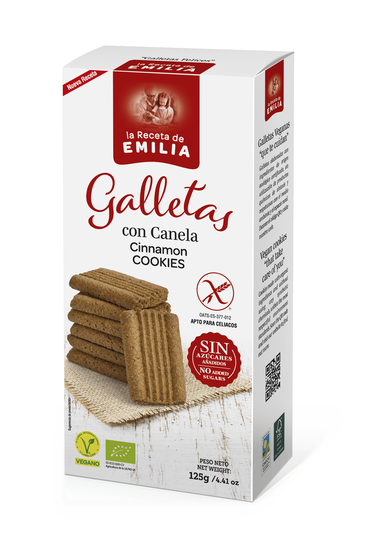 Galletas Con Canela "sin Azucares Añadidos" 125 Gr._0