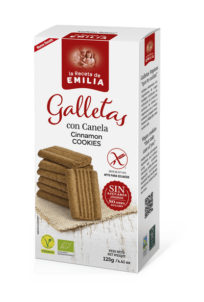 Galletas Con Canela "sin Azucares Añadidos" 125 Gr._0