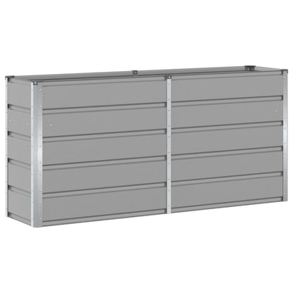 Jardinera Gris Claro 160 X 40 X 75 Cm Acero_0
