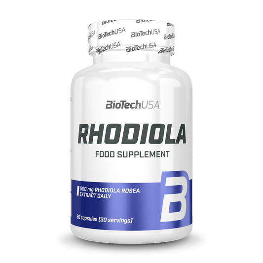 Rhodiola - 60 Cápsulas - Anti-estrés - Biotech Usa_0