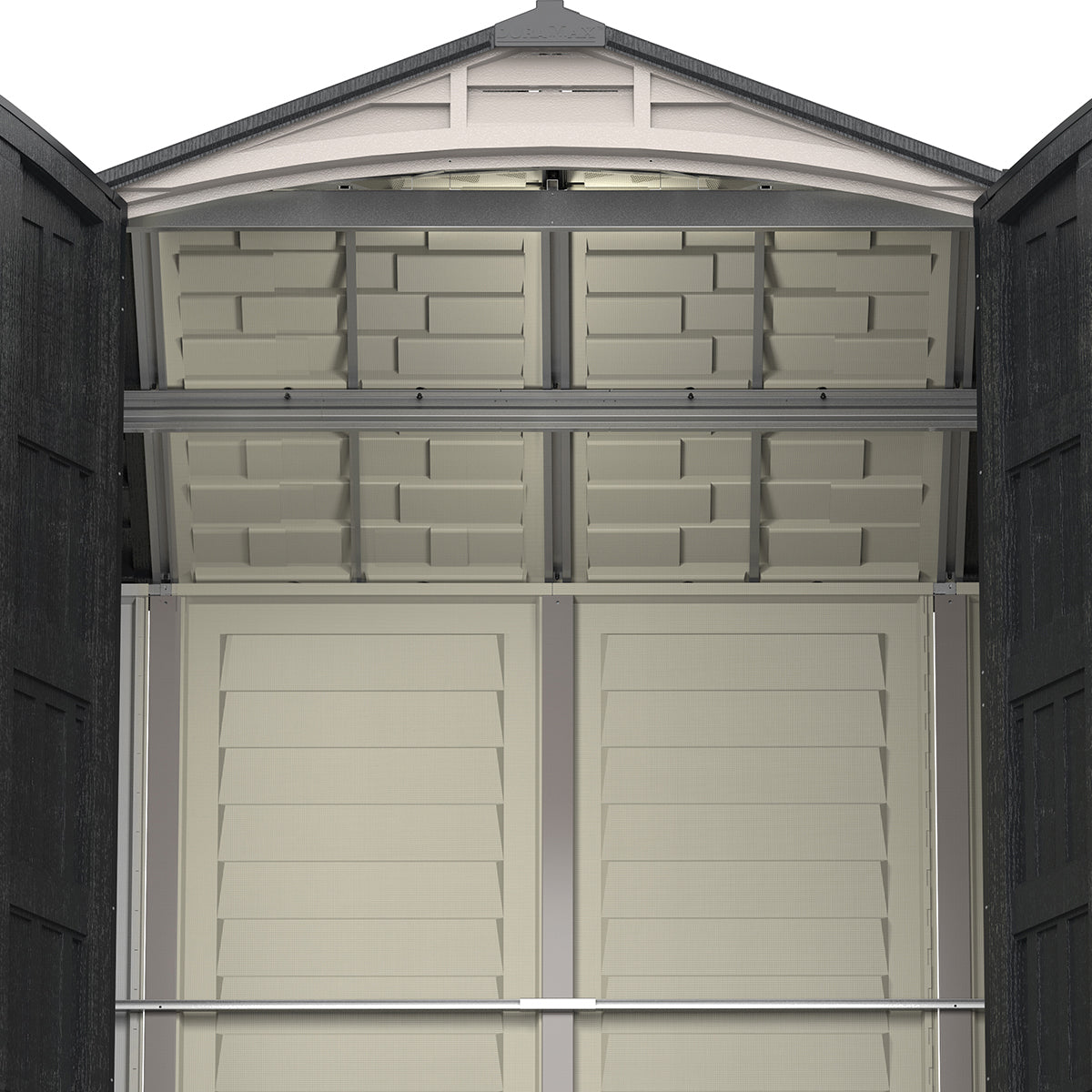 Caseta Jardín Apex Pro Plus 15×8 Pvc Gris Claro/oscuro_4
