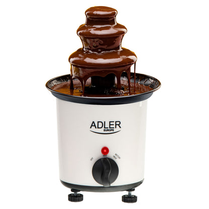 Fuente Chocolate Eléctrica, Cascada 3 Niveles, Acero Inoxidable, 200ml Chocolate, Termostato Adler Ad4487_0