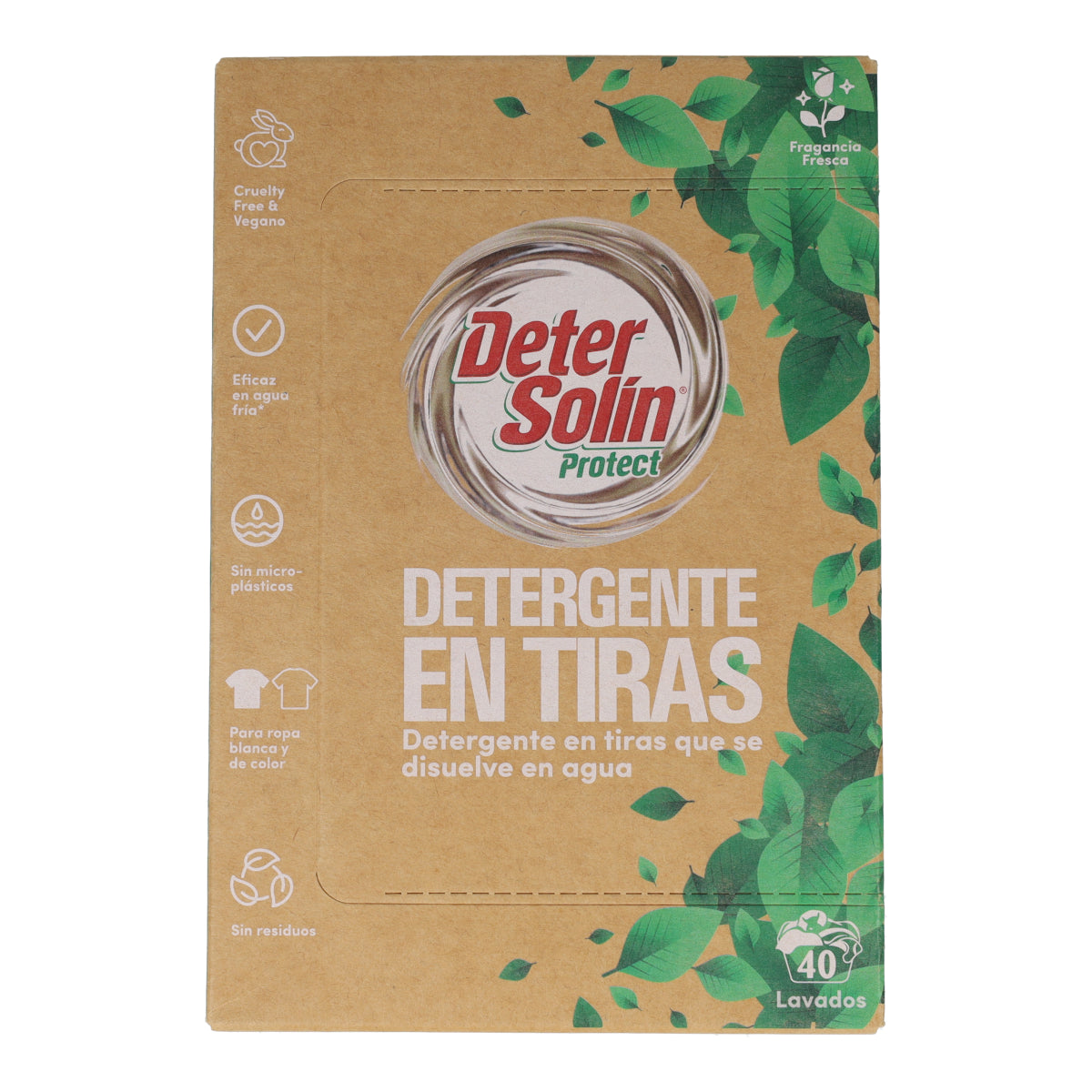 Detergente en tiras Detersolin PRO 40 dosis