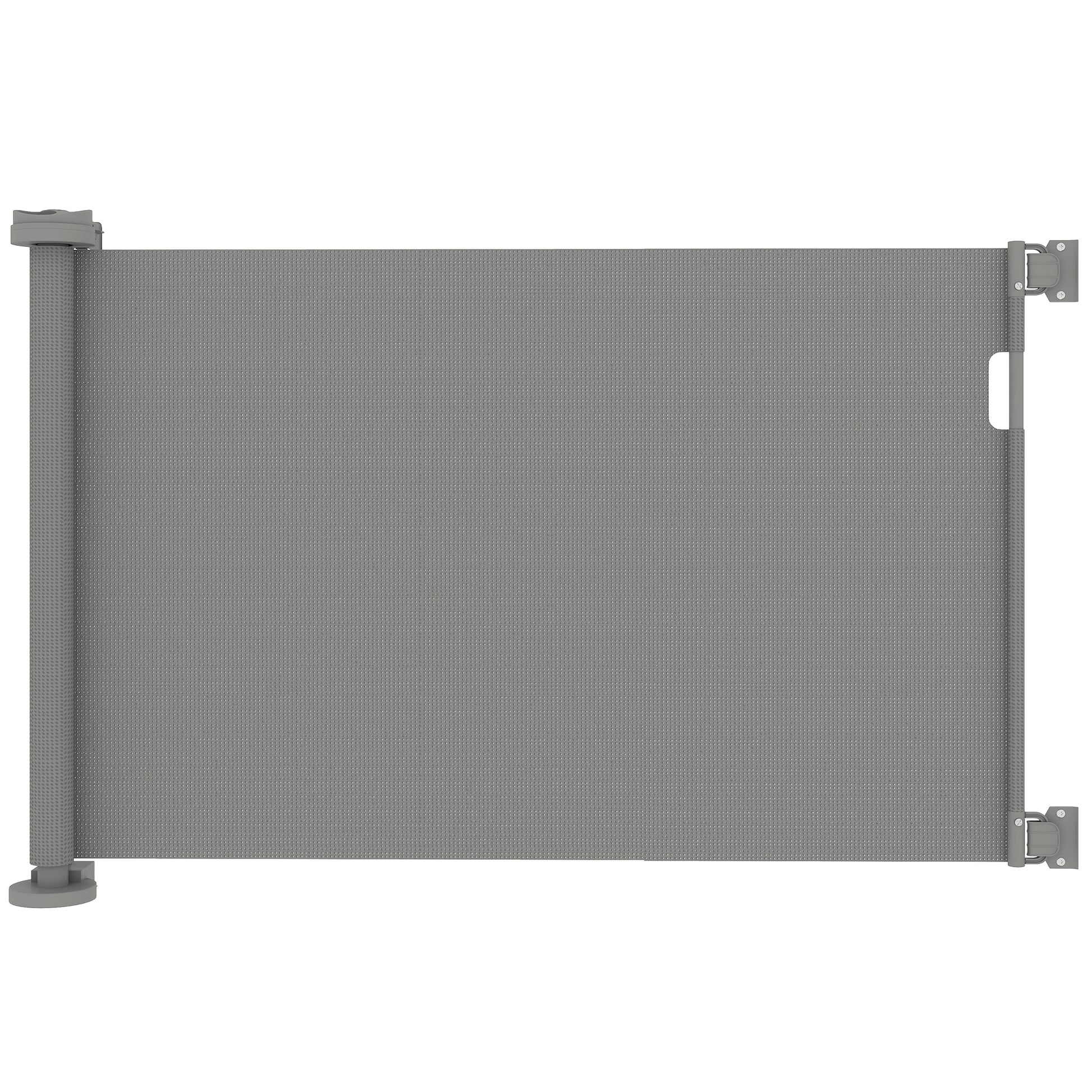 Pawhut Barrera De Seguridad Para Perros Retráctil 0-136 Cm Para Escaleras_0