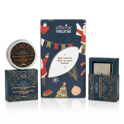 Champú sólido de uso frecuente + limpiador sólido para barba y rostro Officina Naturae nº 3 + nº 4
