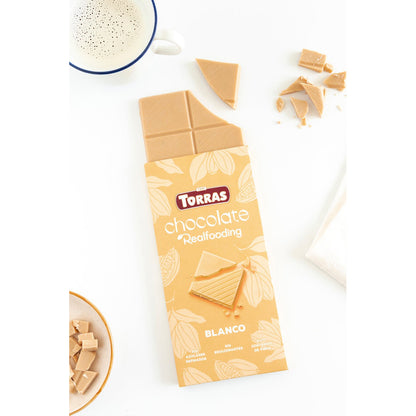 Chocolate blanco Realfooding 100g