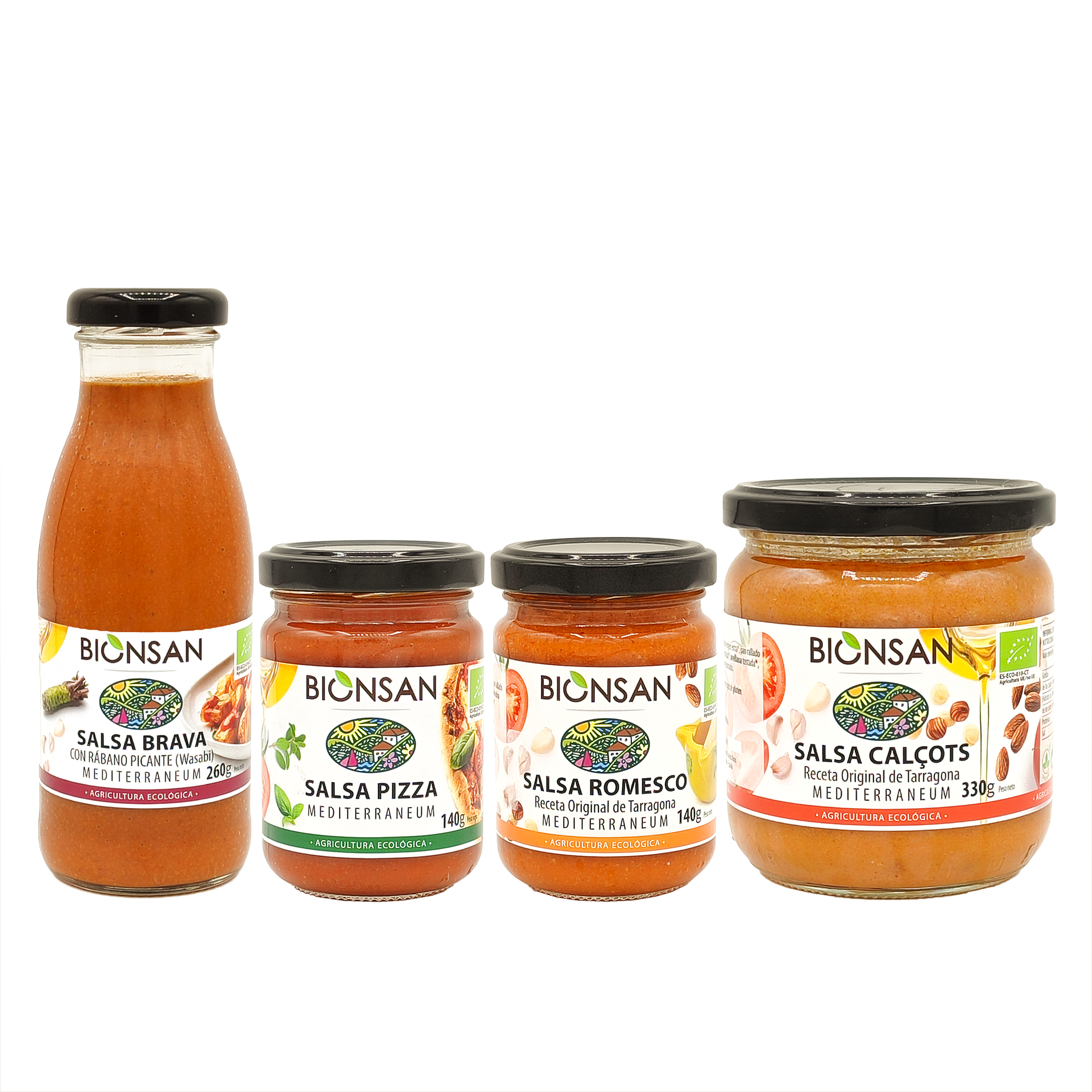 Oferta 4 Salsas Ecológicas Y Veganas Bionsan_0