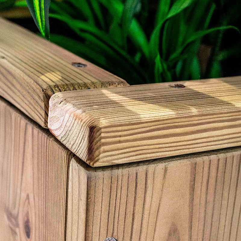 Jardinera De Madera Para Exterior Atrium Hortalia 80x34x60 Cm_3
