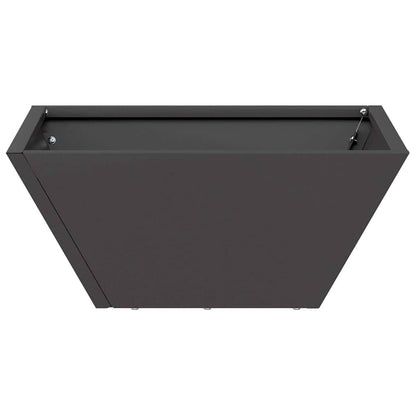 Maceta Para Jardín 5 Pcs Negro 35 X 35 X 15 Cm_5