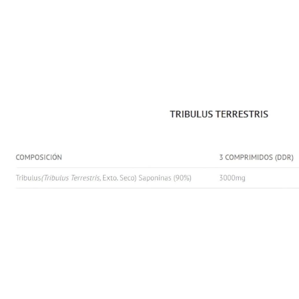 Tribulus Terrestris 1000 Mg 90% Saponinas 90 Tab_1