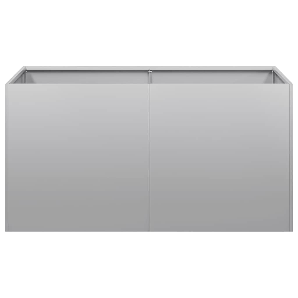 Jardinera 80x40x40 Cm De Acero Galvanizado_3