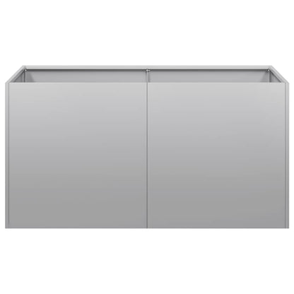 Jardinera 80x40x40 Cm De Acero Galvanizado_3