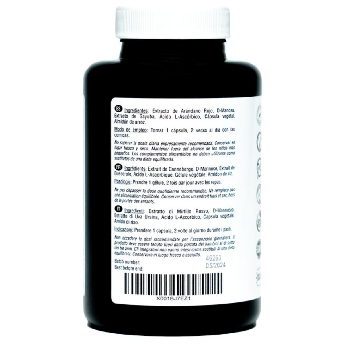 Arándano rojo americano 15000 mg 180 cápsulas veganas Hivital