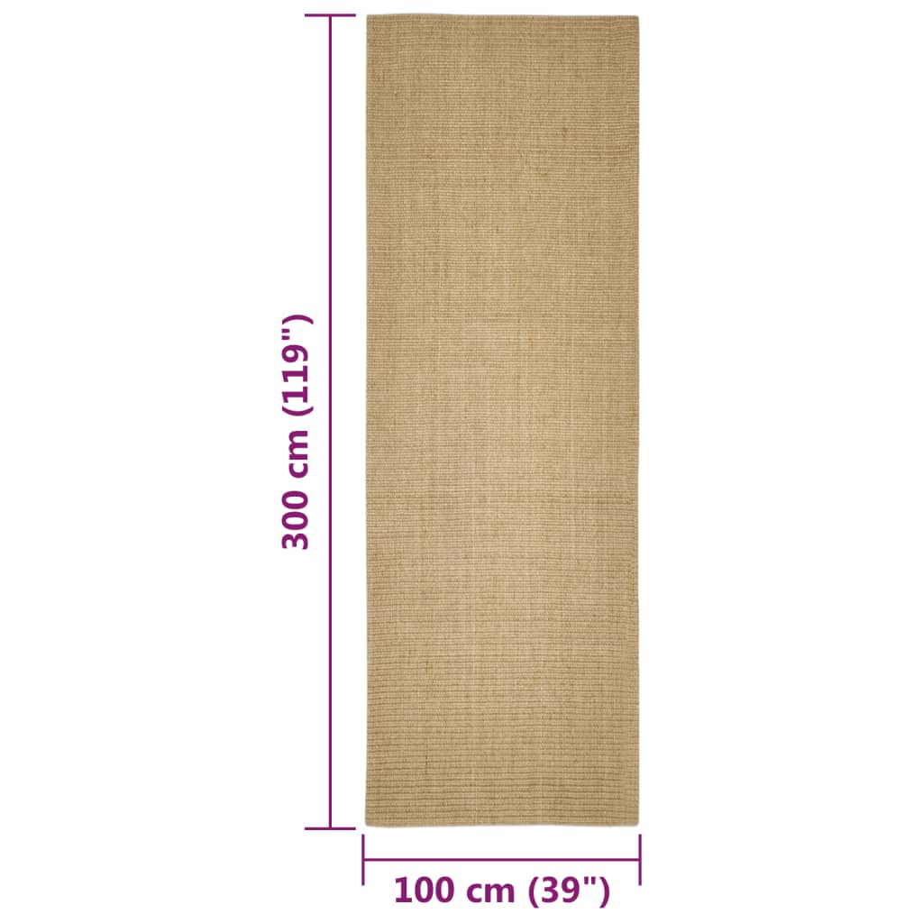 Alfombra De Sisal Para Rascador 100x300 Cm_5