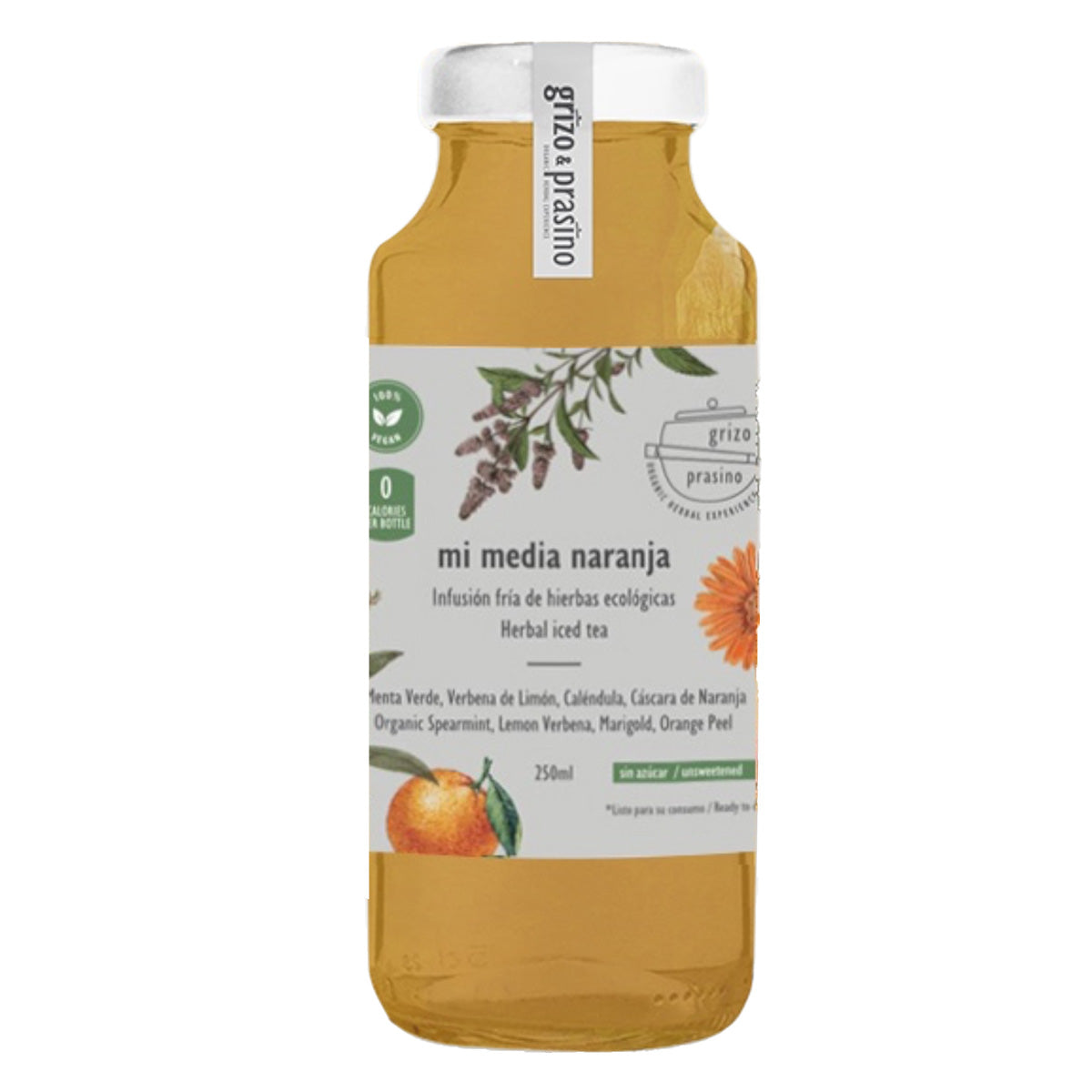 Infusión Mi media naranja RTD Grizo & Prasino 250 ml