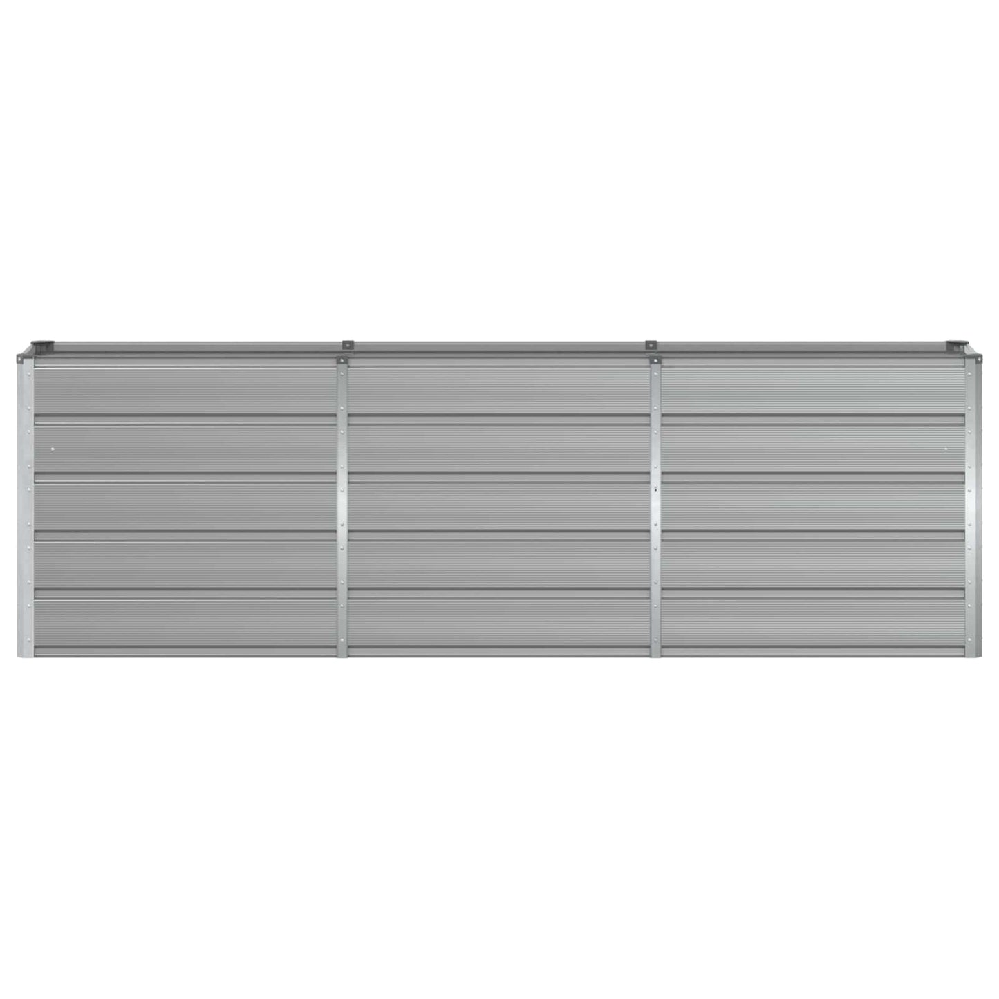 Jardinera Gris Claro 240 X 40 X 75 Cm Acero_3