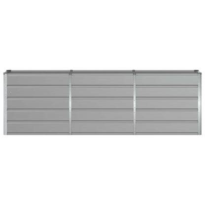 Jardinera Gris Claro 240 X 40 X 75 Cm Acero_3
