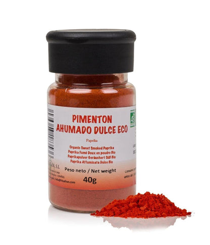 Pimentón En Polvo Ecológico | Sabor Ahumado Dulce 40 G_1