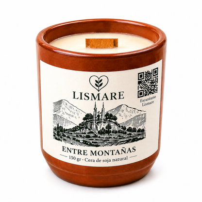 Vela De Soja "Entre Montañas " 150 g_0