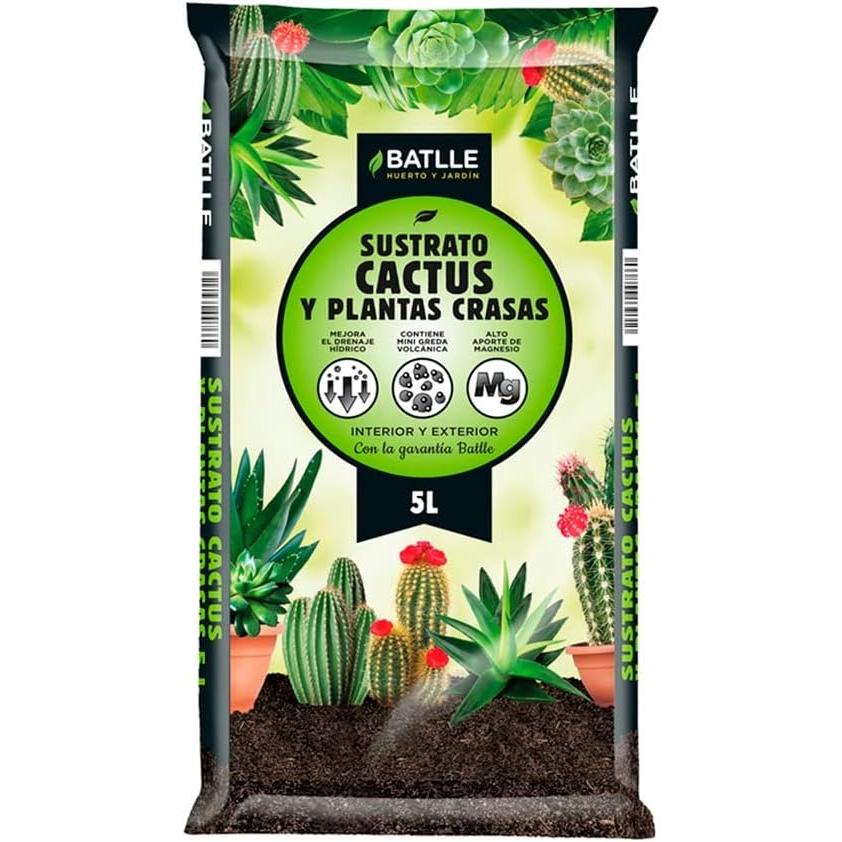Sustrato Cactus Batlle 5 L