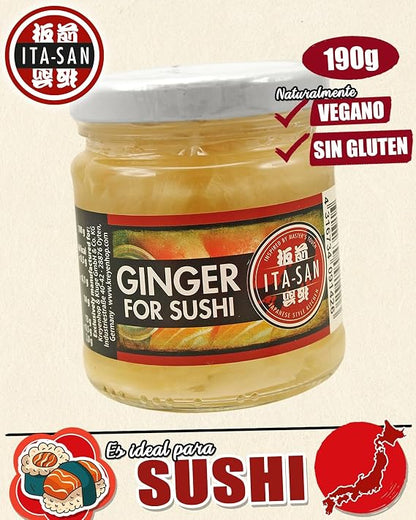 Jengibre para Sushi Ita-san 190 g