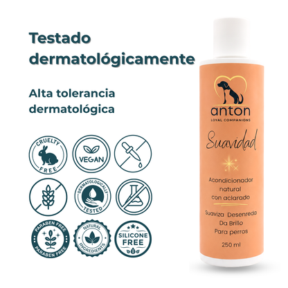 Acondicionador natural para el cuidado del pelaje de perros – 250 ml_4