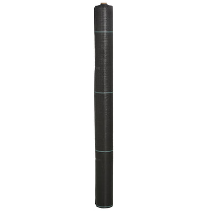 Outsunny Malla Antimaleza 2x25 M 60 G/m² Para Control De Malezas Malas Negro_4