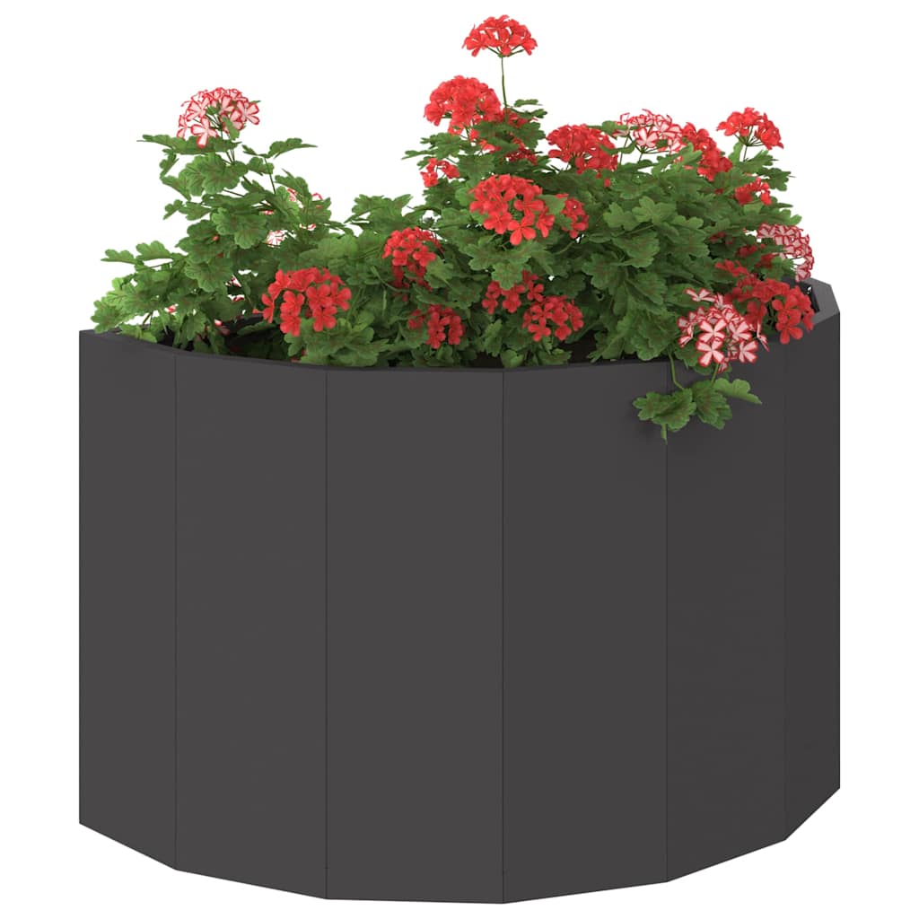 Jardinera Negro 60 X 30 X 35 Cm Acero_2
