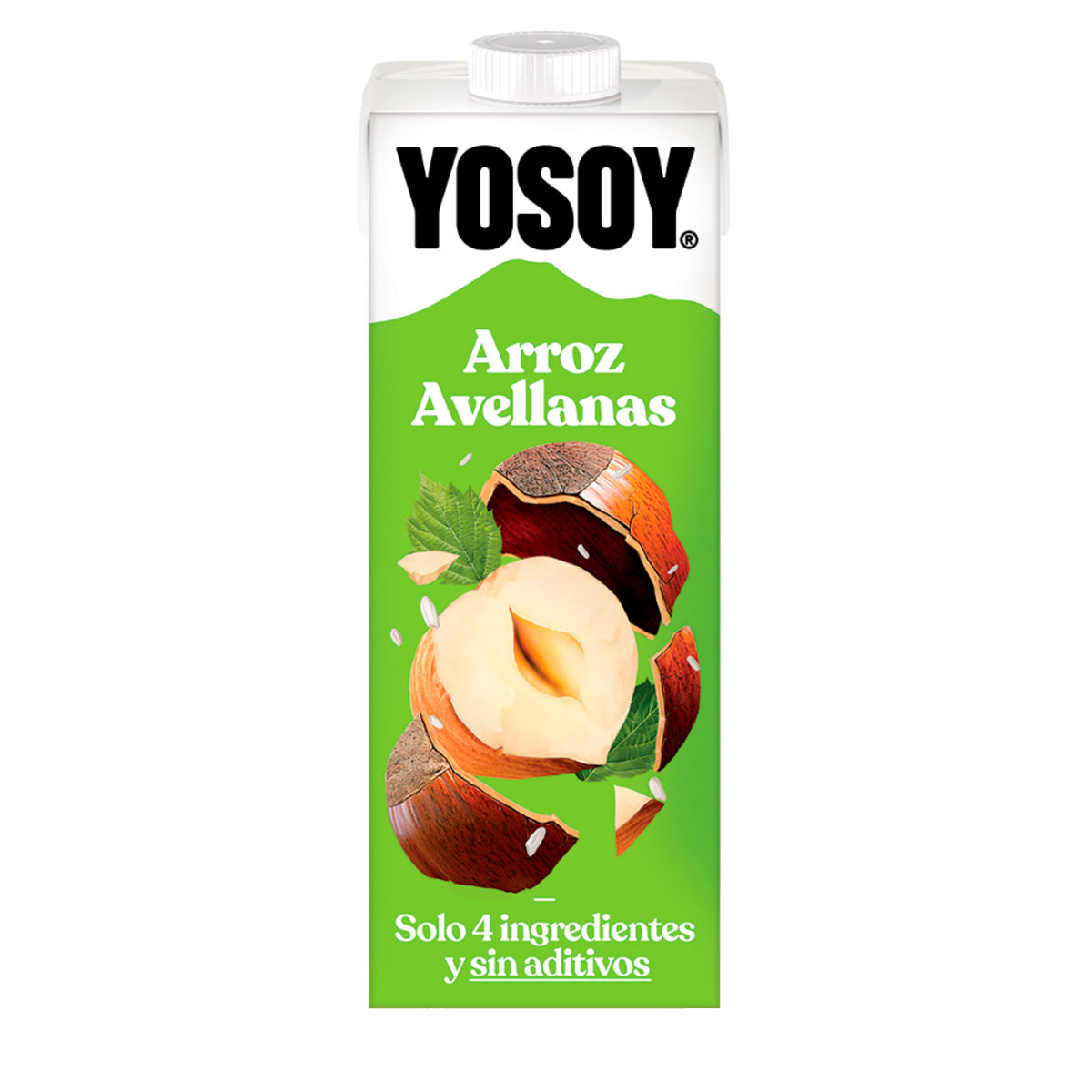 Bebida de Arroz y Avellanas YOSOY 1L