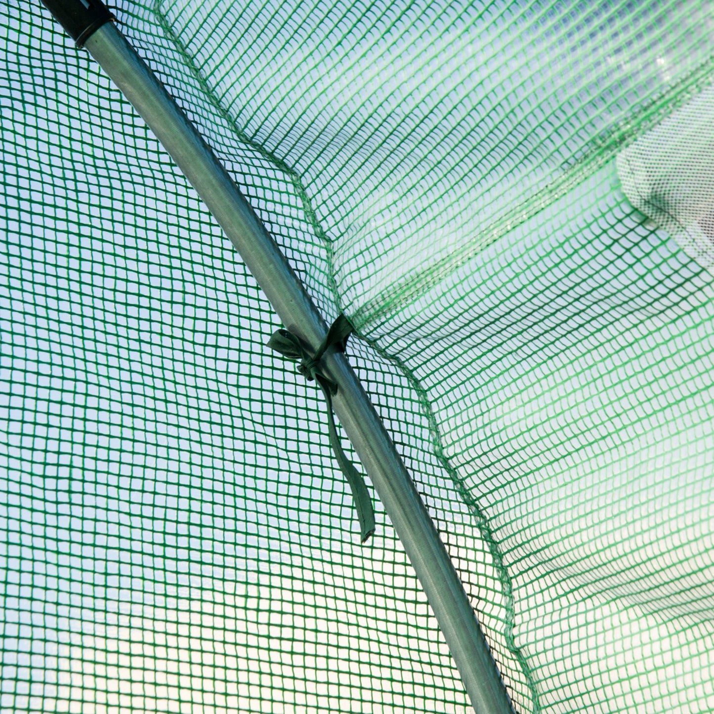 Outsunny Invernadero De Jardín 6x3x2 M Con 12 Ventanas Puerta Verde_3