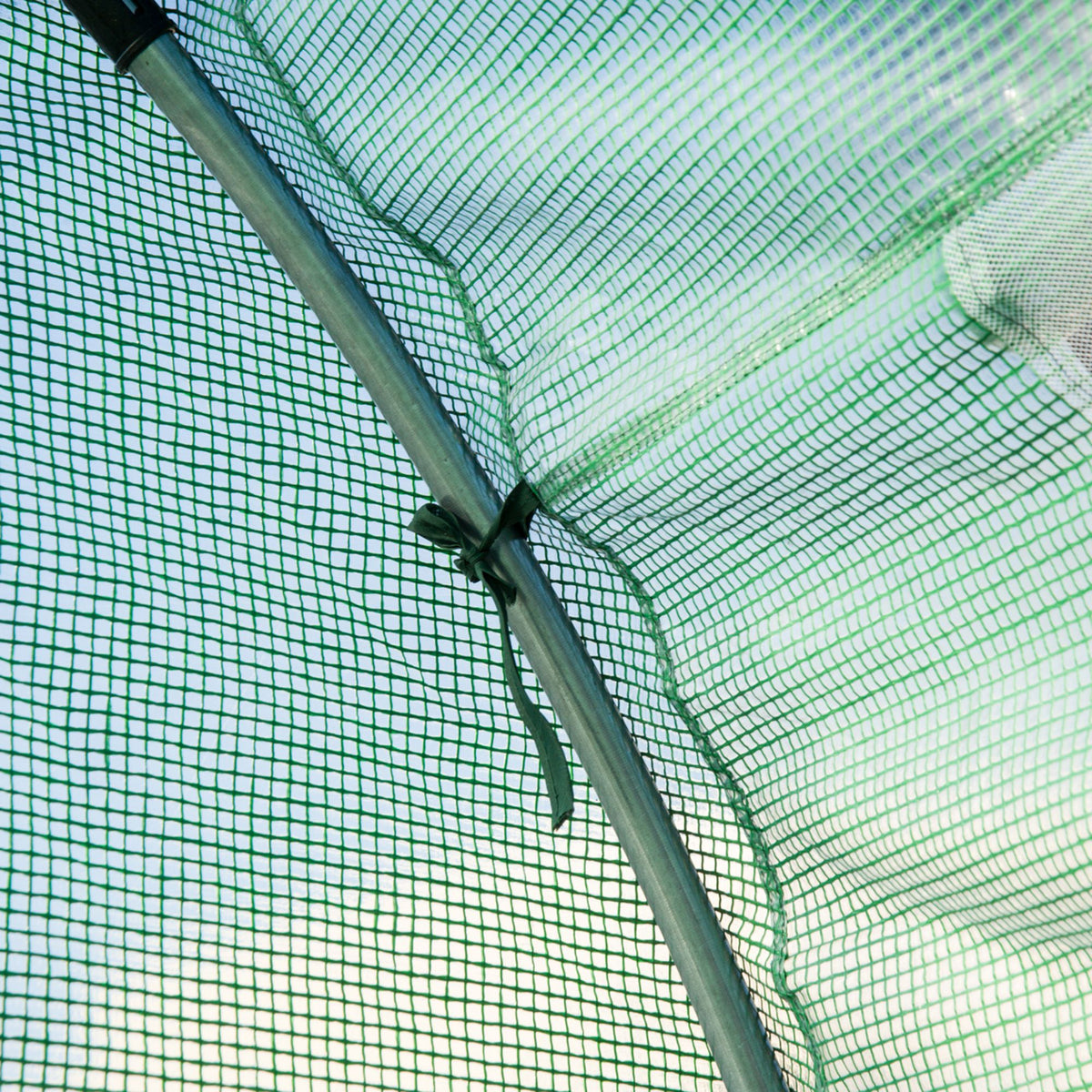 Outsunny Invernadero De Jardín 6x3x2 M Con 12 Ventanas Puerta Verde_3