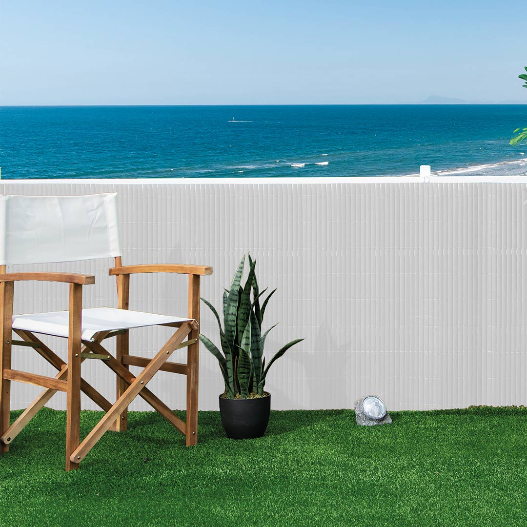 Cañizo Pvc Essential Recycane 20mm Blanco Para Cerramientos 1,8x3 M / Multicolor_1